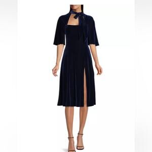 Black Halo Coralia Velvet Dresd